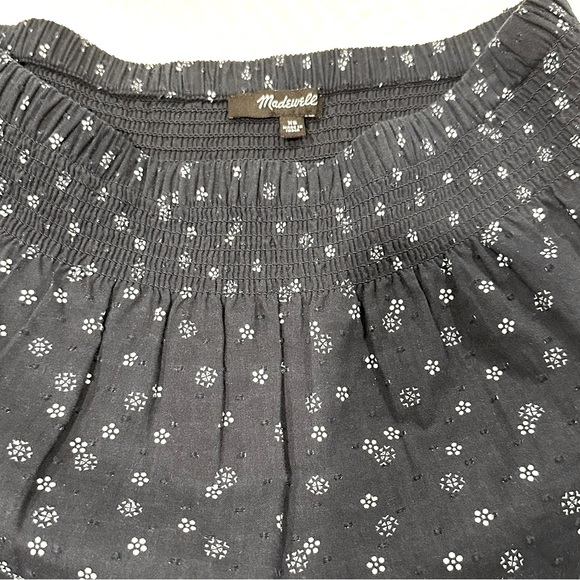 Madewell Smock Waist Ruffle Mini Skirt - Picture 5 of 5
